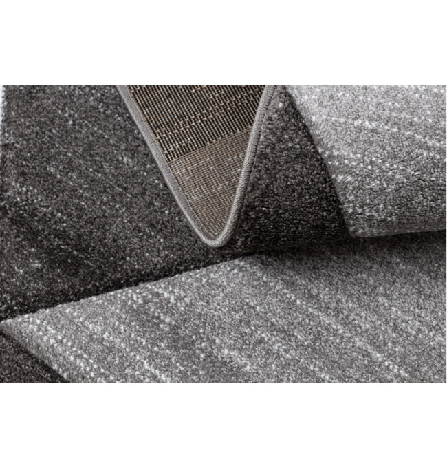 Koberec ALTER Rino Trojúhelníky šedý