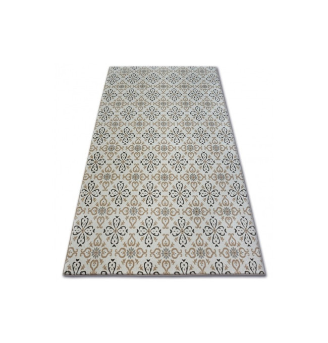 Koberec ARGENT - W4949 květiny Krem