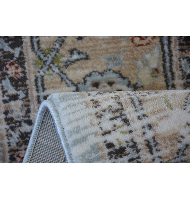 Koberec ARGENT - W7039 květiny Nebeský/Krém