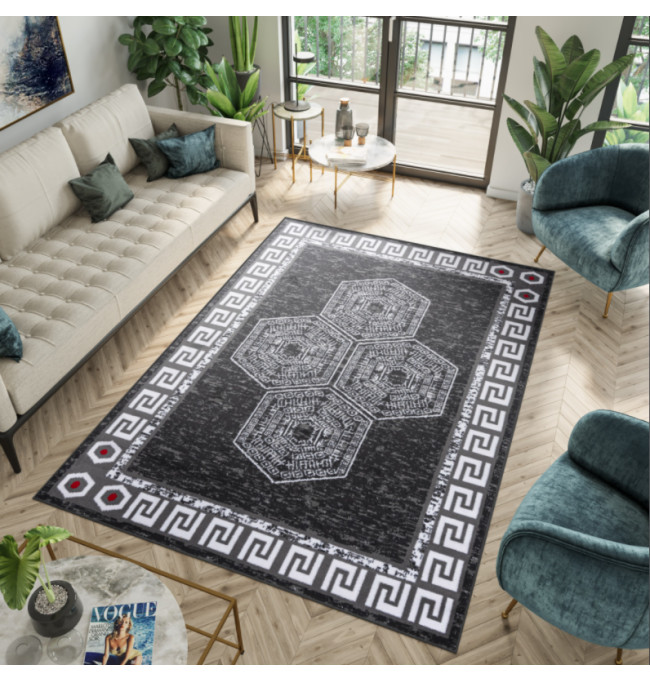 Koberec ATENA FH12A CRM tmavě šedý