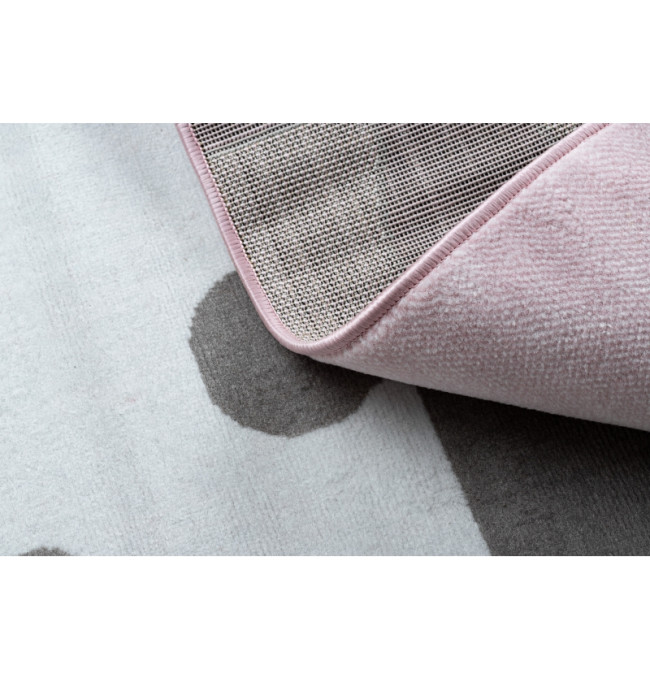 Koberec BCF ANNA Puzzle 3106 růžový