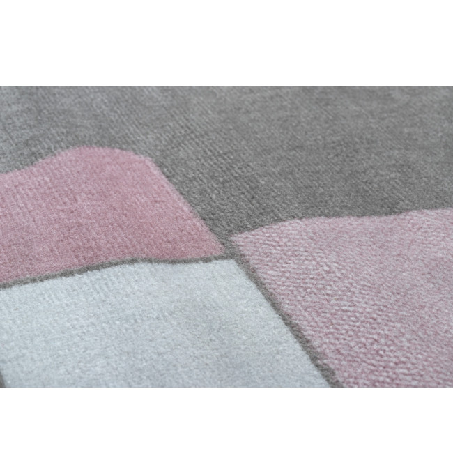 Koberec BCF ANNA Puzzle 3106 růžový