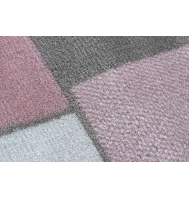 Koberec BCF ANNA Puzzle 3106 růžový