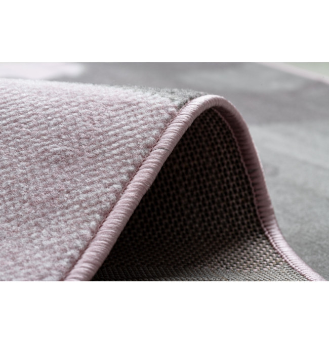 Koberec BCF ANNA Puzzle 3106 růžový