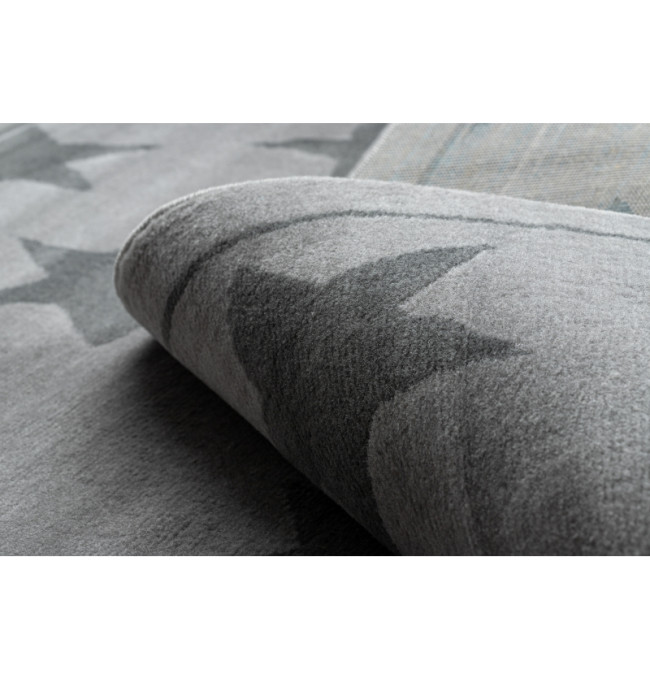 Koberec BCF ANNA Stars 3105 Hvězdy šedý