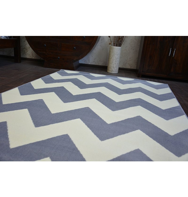 Koberec BCF BASE ZICK 3963 ZYGZAK šedý