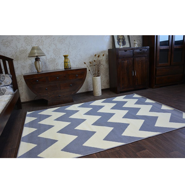 Koberec BCF BASE ZICK 3963 ZYGZAK šedý