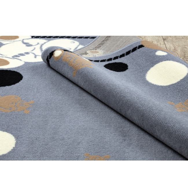 Koberec BCF FLASH Hippo 3993 - šedý