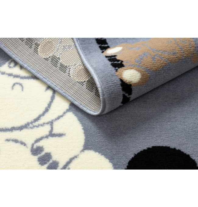 Koberec BCF FLASH Hippo 3993 - šedý