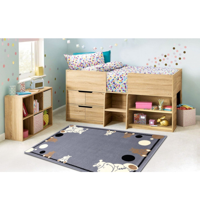 Koberec BCF FLASH Hippo 3993 - šedý