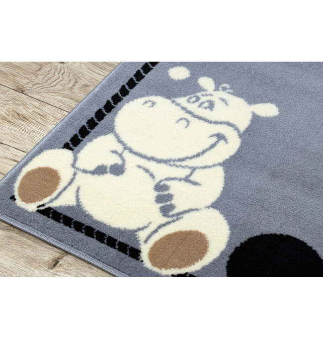 Koberec BCF FLASH Hippo 3993 - šedý
