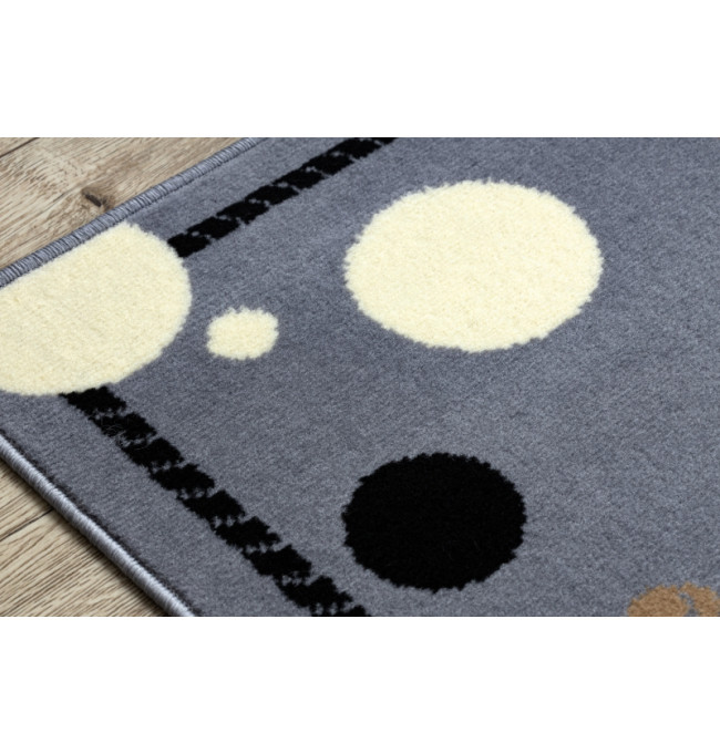 Koberec BCF FLASH Hippo 3993 - šedý