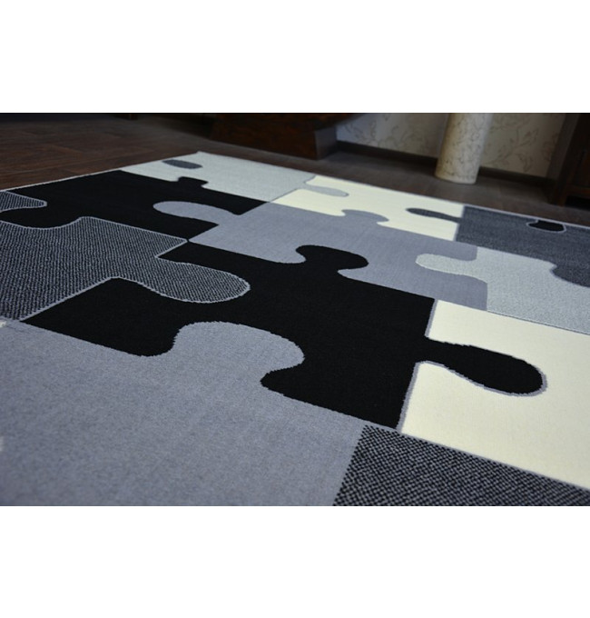 Koberec BCF FLASH PUZZLE 3973 šedý