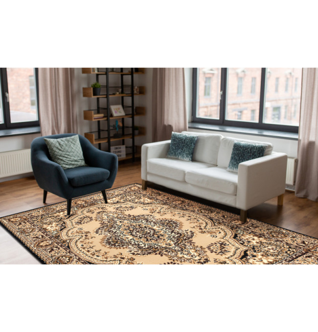 Koberec BCF Morad WIOSNA Ornament béžový