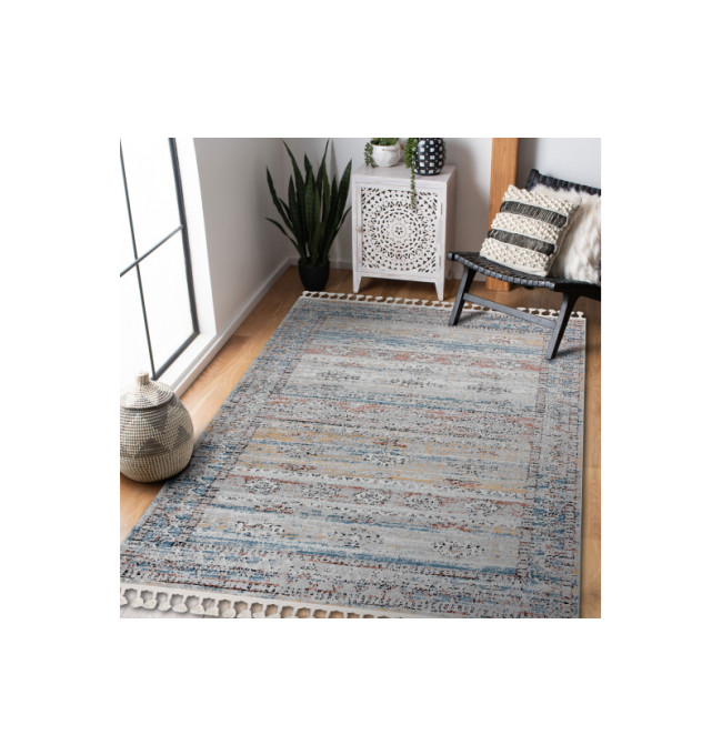 Koberec BELLE BN25A béžový / modrý fredzle