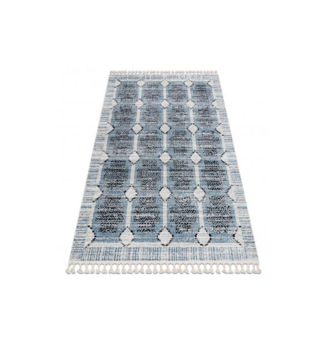 Koberec BELLE BR22A béžový / modrý Fredzle