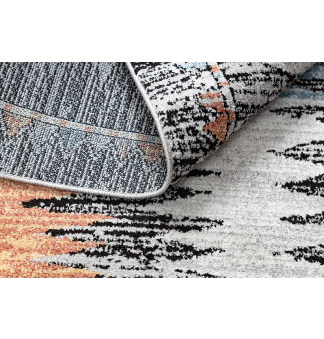 Koberec BELLE BR23A černý / růžový Fredzle