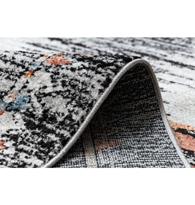 Koberec BELLE BR23A černý / růžový Fredzle