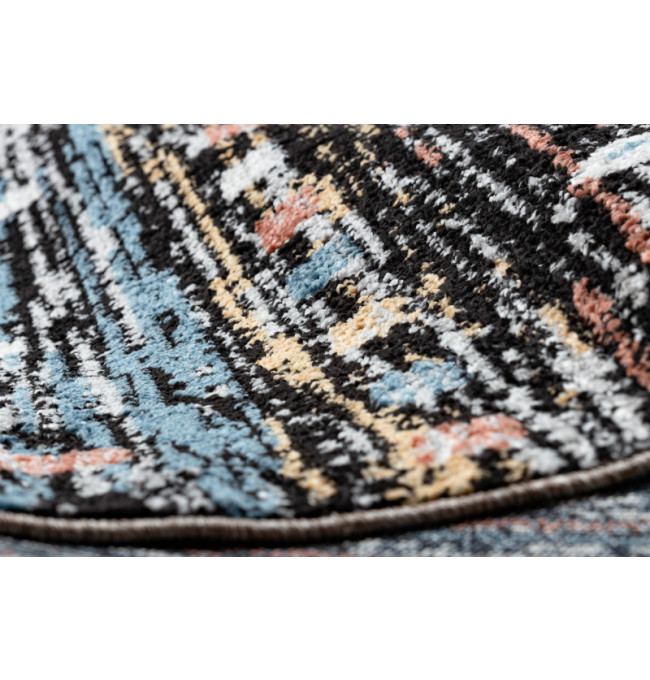 Koberec BELLE BR36A černý / růžový Fredzle