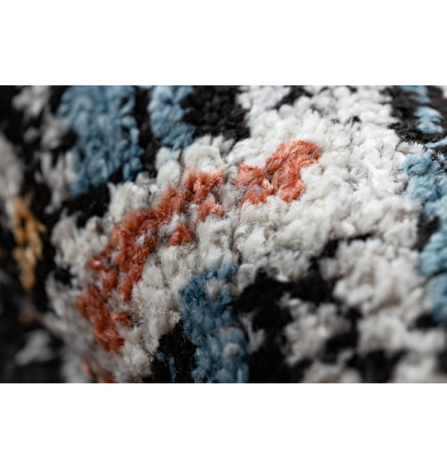 Koberec BELLE BR36A černý / růžový Fredzle