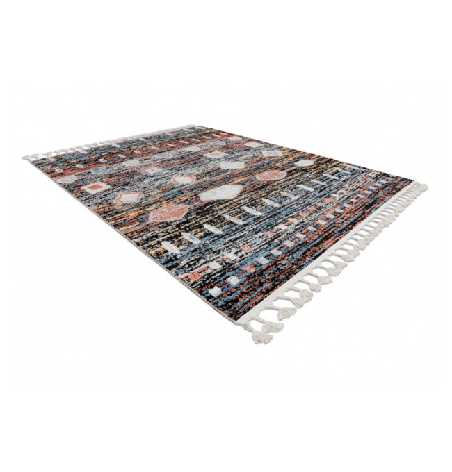 Koberec BELLE BR36A černý / růžový Fredzle