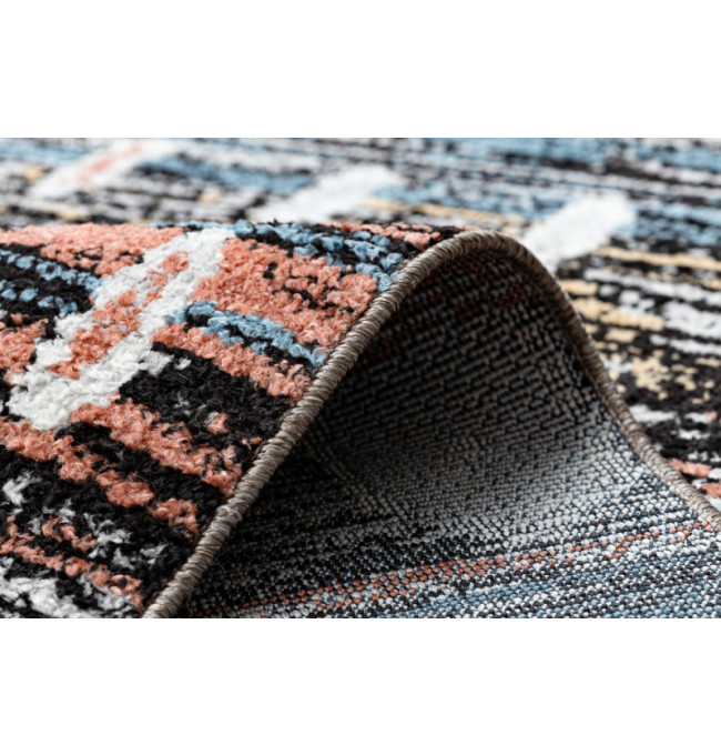 Koberec BELLE BR36A černý / růžový Fredzle