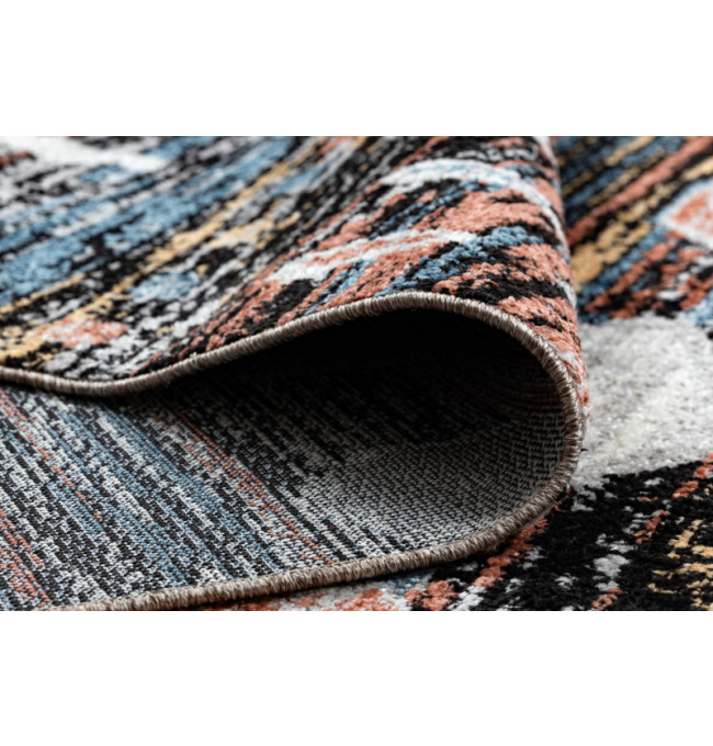 Koberec BELLE BR36A černý / růžový Fredzle