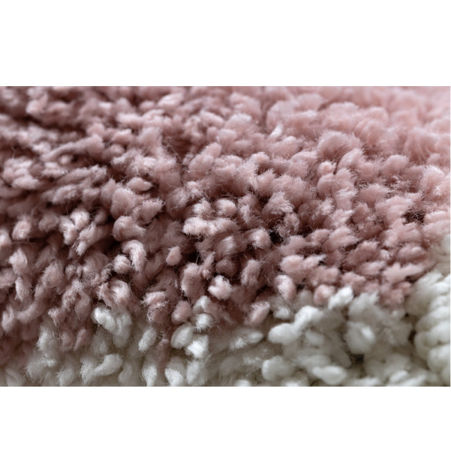 Koberec BERBER BENI kruh růžový Fredzle berber marokánský