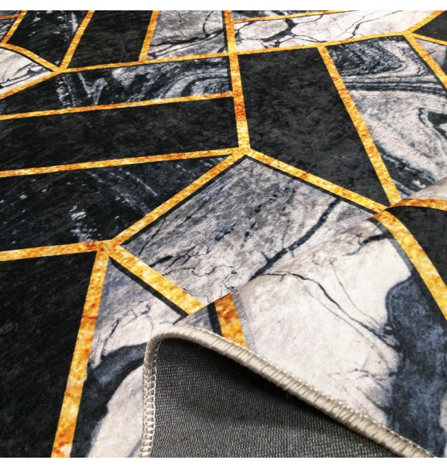 Koberec BLACK&GOLD 04