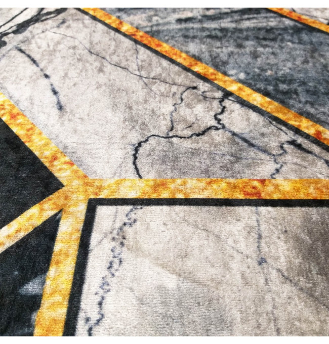 Koberec BLACK&GOLD 04