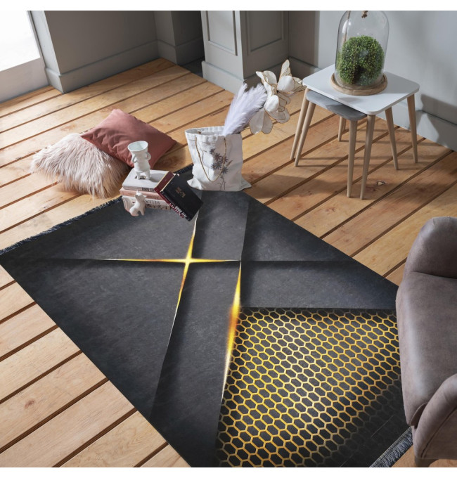 Koberec BLACK&GOLD 05