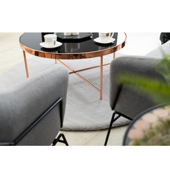 Koberec BUNNY KRUH stříbrný