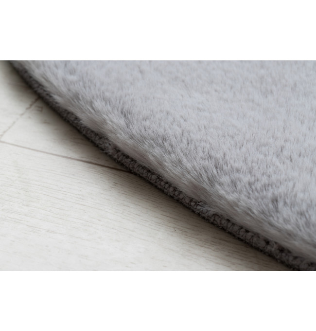 Koberec BUNNY KRUH stříbrný