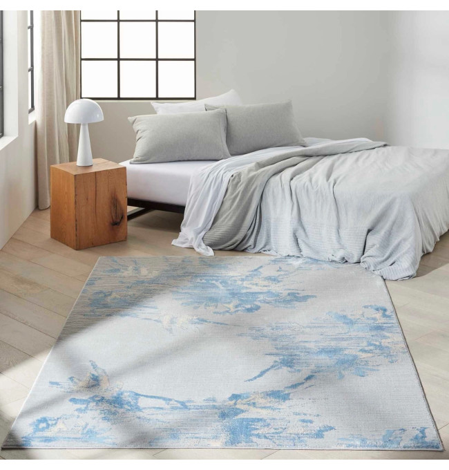 Koberec CALVIN KLEIN ENCHANTING šedý / modrý