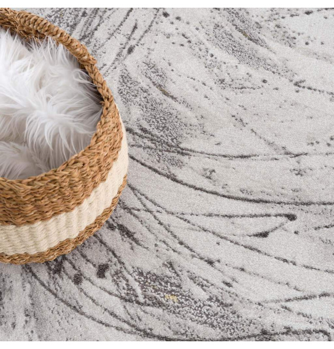 Koberec Chic 199 šedý / zlatý