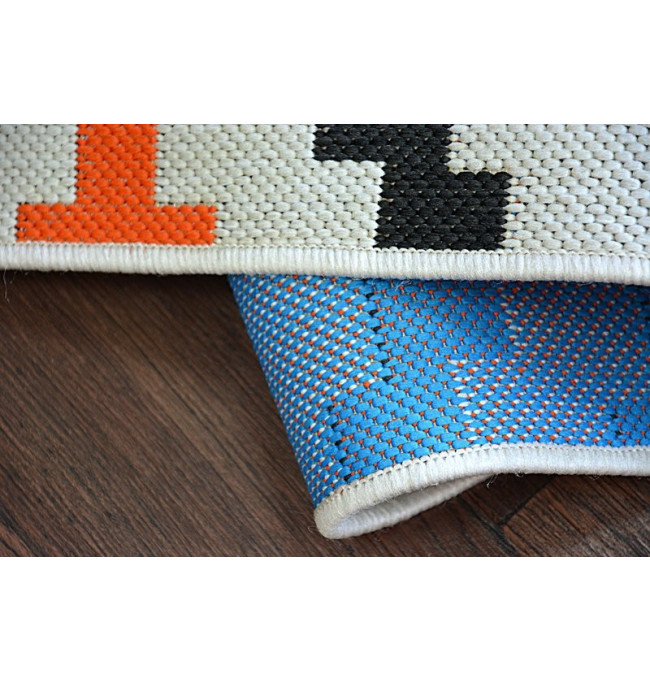 Koberec COLOR 19318/836 SISAL Romby bílý