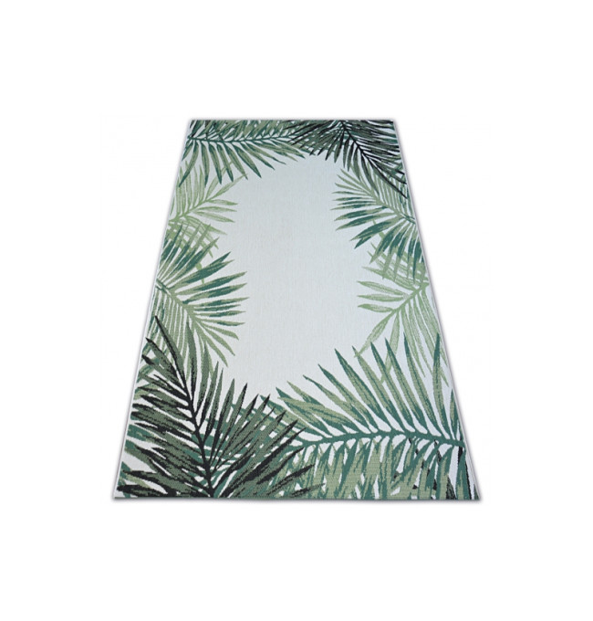 Koberec COLOR 19435/062 Listy zelený JUNGLE