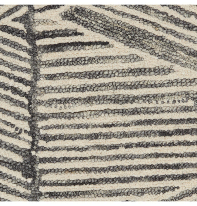 Koberec COLORADO - šedý/bílý