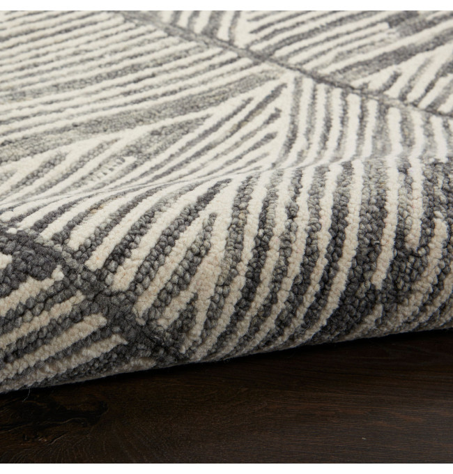 Koberec COLORADO - šedý/bílý