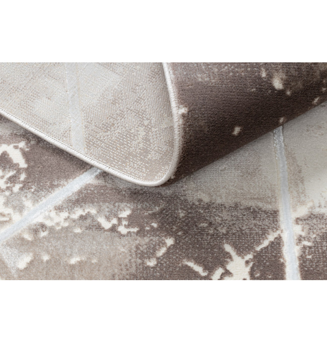 Koberec CORE 1818 Geometrický - sloní kost / bílý