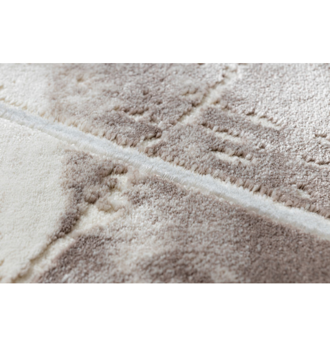 Koberec CORE 1818 Geometrický - sloní kost / bílý