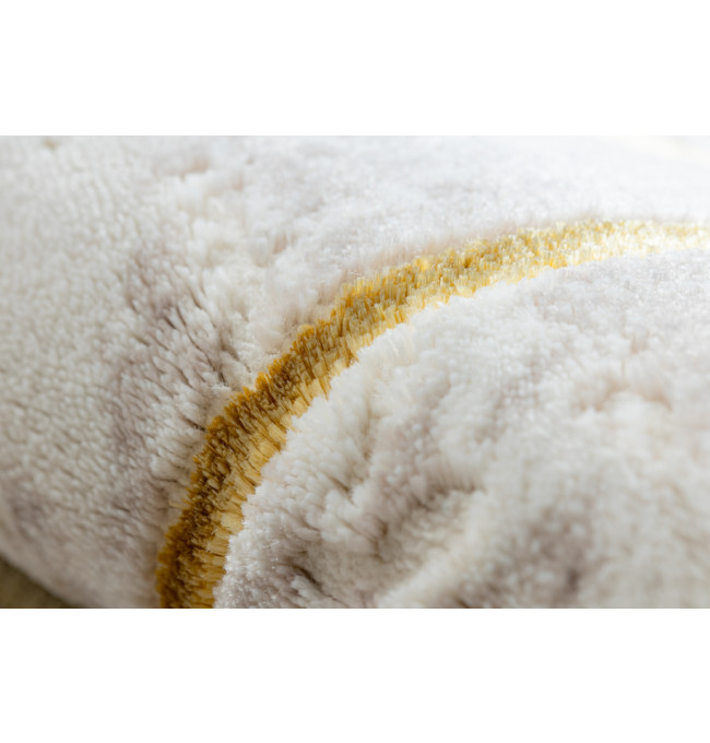 Koberec CORE 1818 Geometrický - sloní kost / zlatý