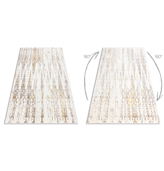 Koberec CORE 241A Ornament Vintage - béžový / zlatý