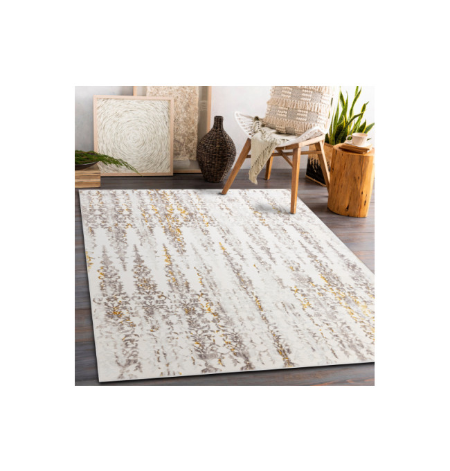Koberec CORE 241A Ornament Vintage - béžový / zlatý