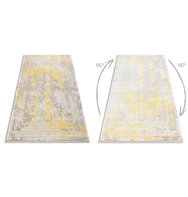 Koberec CORE 3807 Ornament Vintage - béžový / zlatý