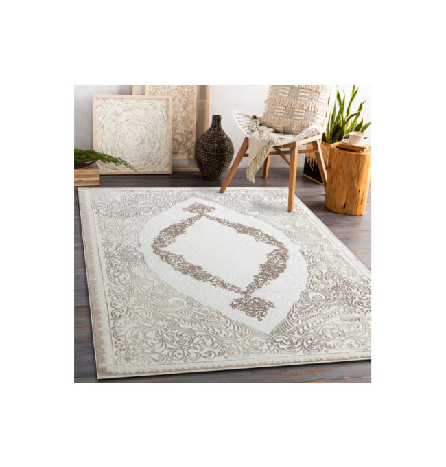 Koberec CORE 8111 Ornament Vintage - béžový