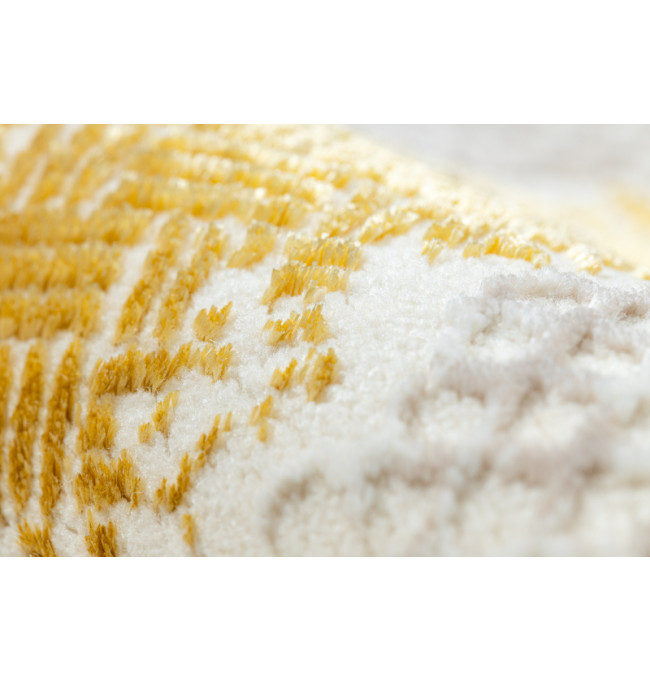 Koberec CORE A004 Ramka - sloní kost / zlatý