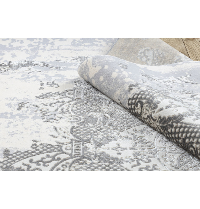 Koberec CORE W3824 Ornament Vintage - krém / šedý