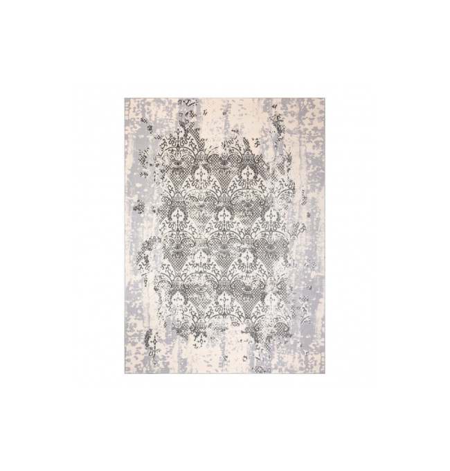 Koberec CORE W3824 Ornament Vintage - krém / šedý