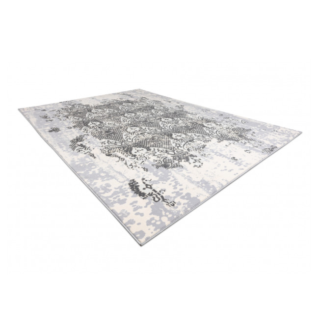 Koberec CORE W3824 Ornament Vintage - krém / šedý
